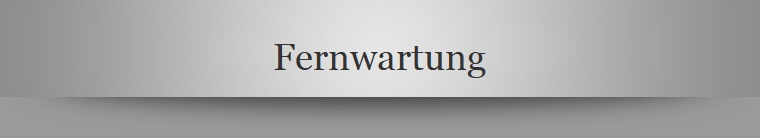 Fernwartung